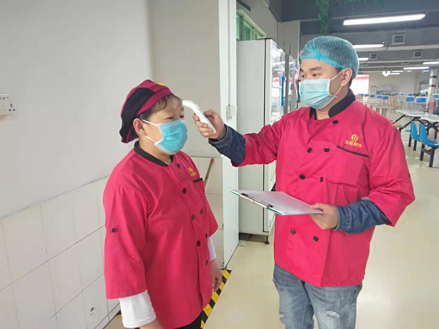 肺”常時期企業食堂吃出“高考”的感覺